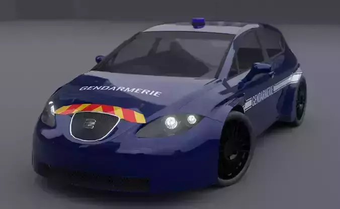 Gendarmerie Police Seat Leon