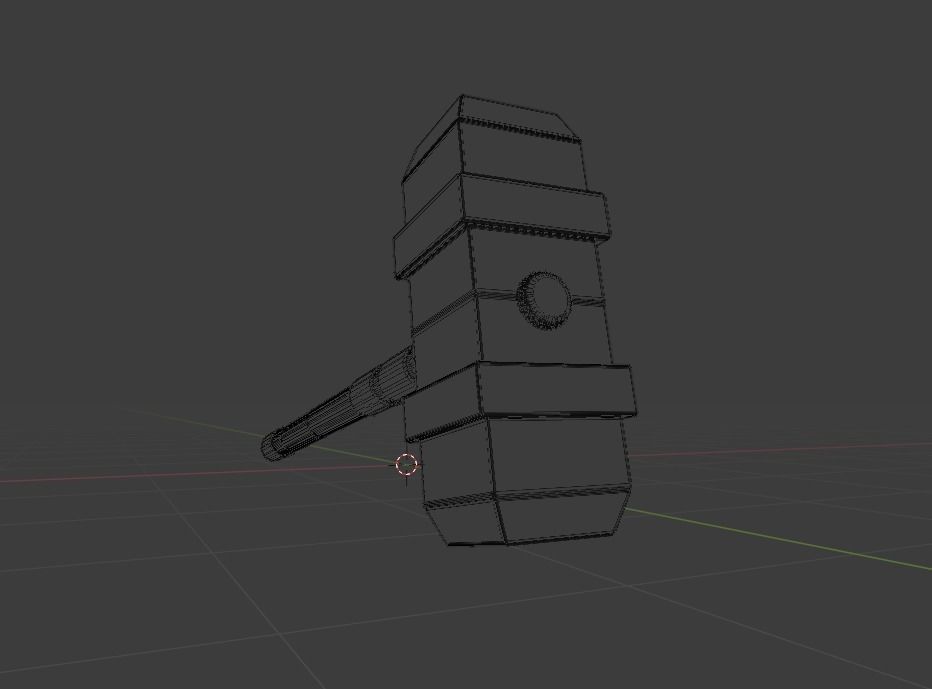 hammer 3D model_6