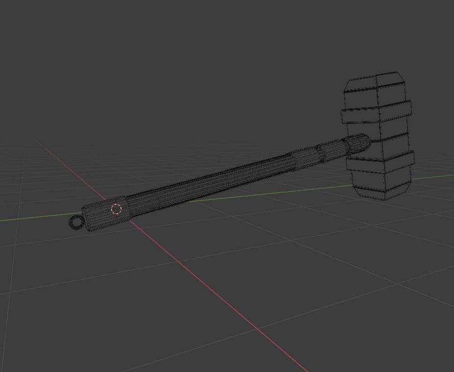hammer 3D model_4