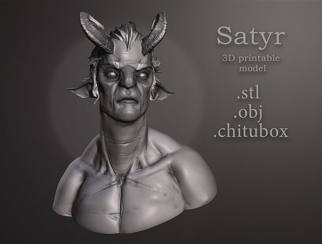 Satyr - 3D printable model 3D print model