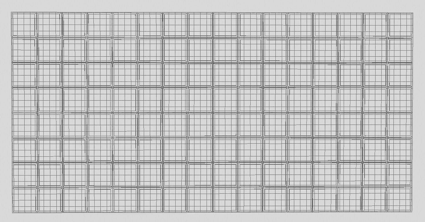 Bathroom Tiles 3D Model Low-poly 3D model_4