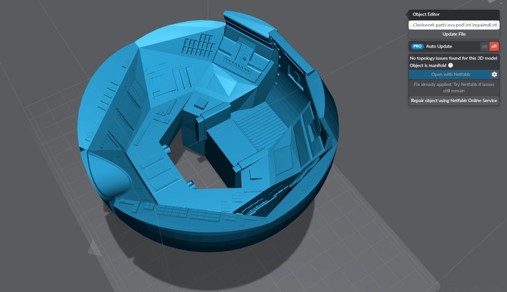 EVA POD Scale Model  3D print model_6