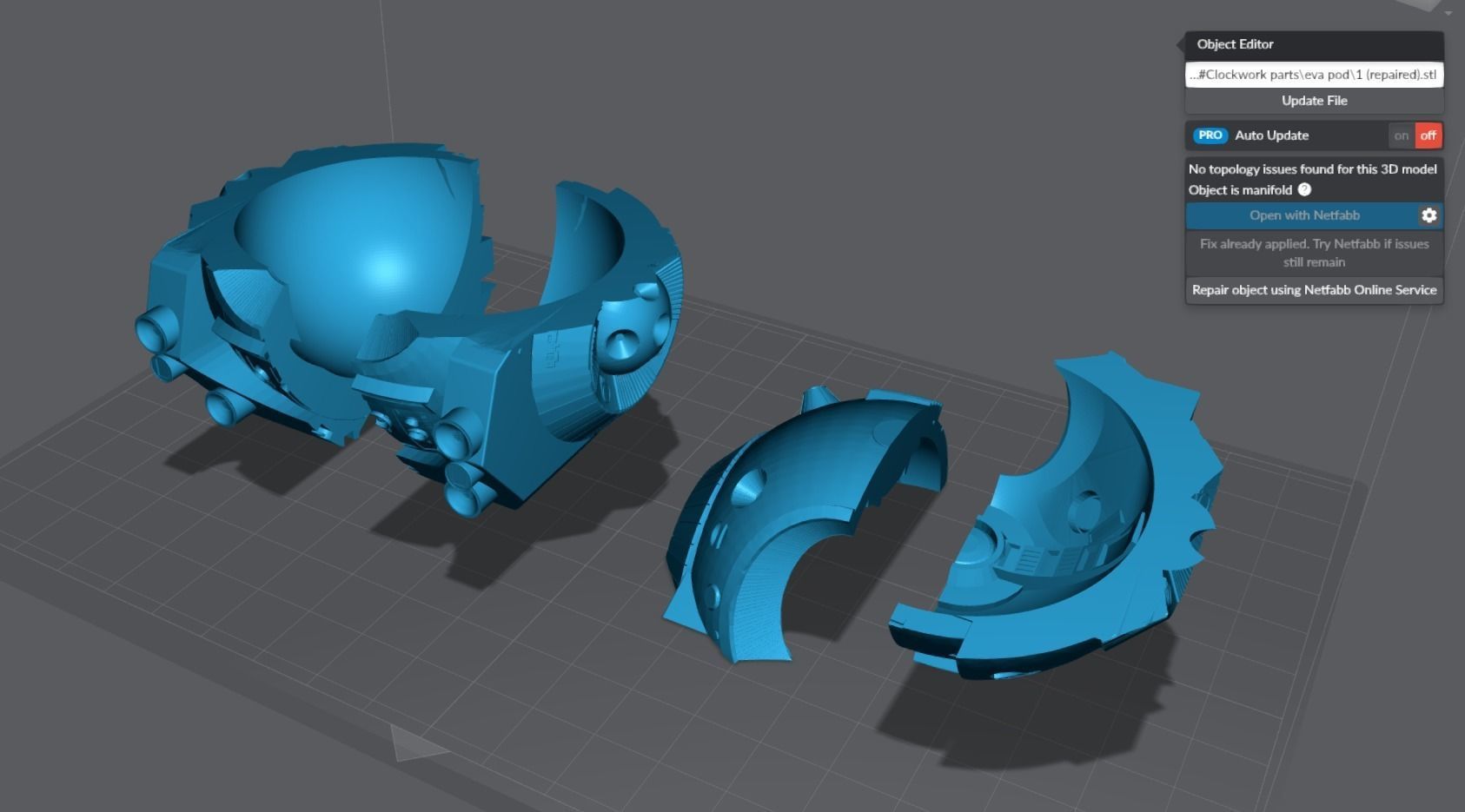 EVA POD Scale Model  3D print model_5