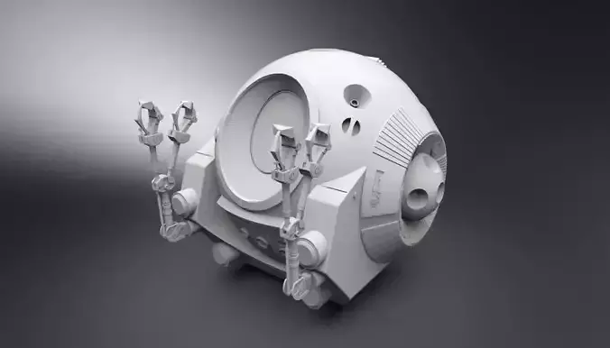 EVA POD Scale Model  3D print model