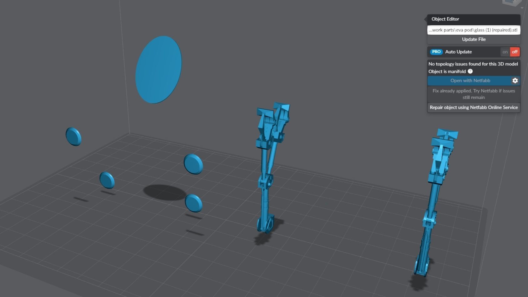 EVA POD Scale Model  3D print model_7