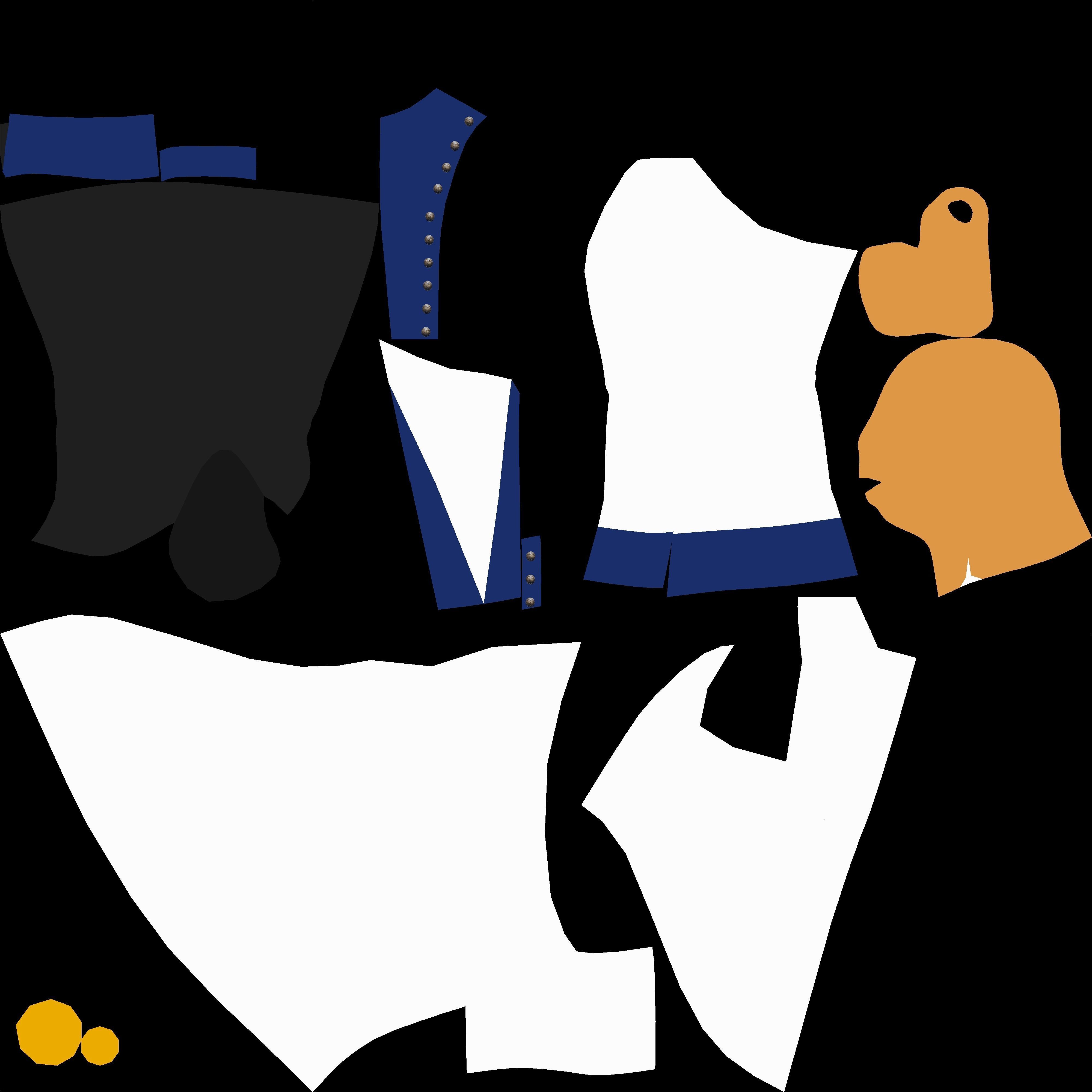 Westphalian soldier and officer  Napoleonic wars Free low-poly 3D model_18