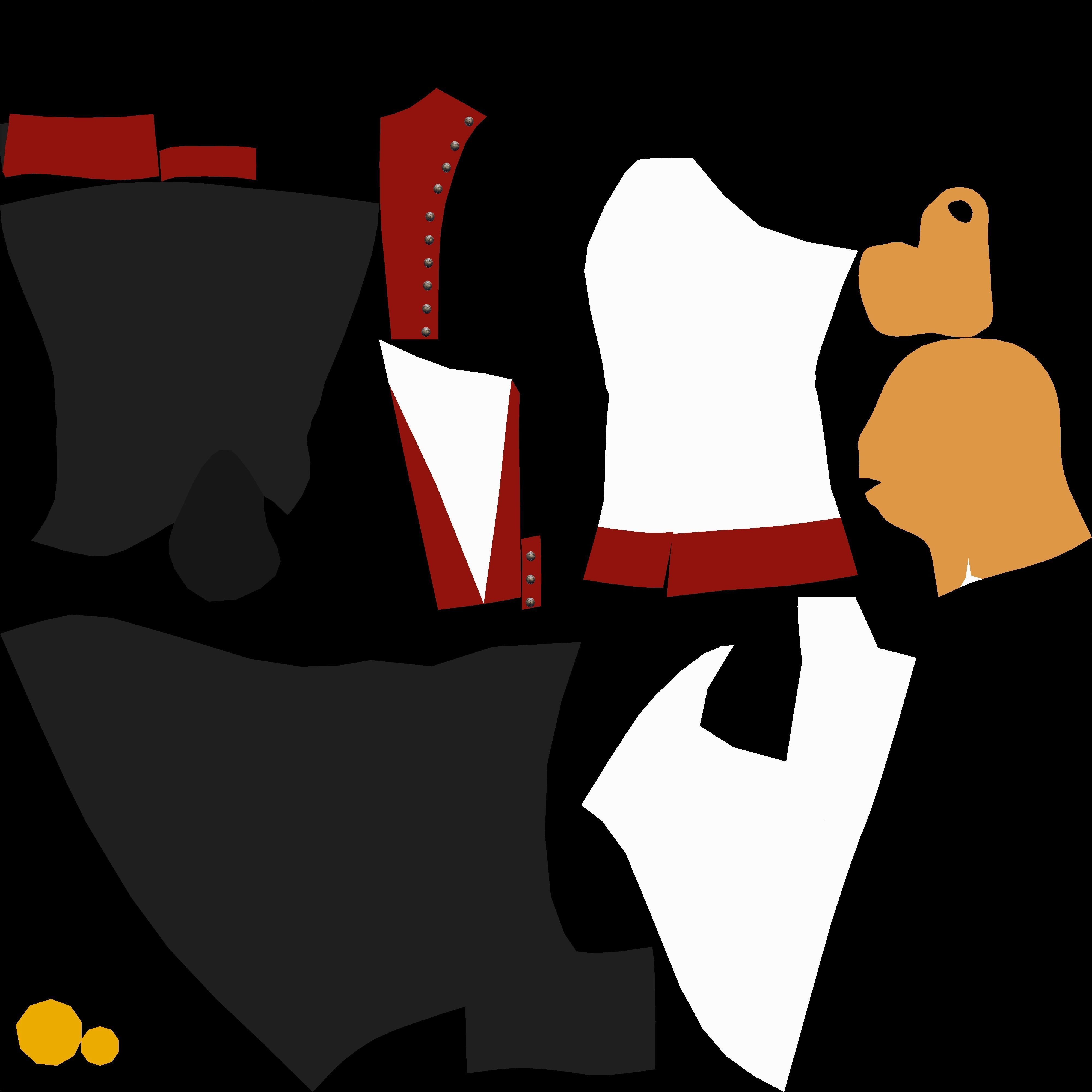 Westphalian soldier and officer  Napoleonic wars Free low-poly 3D model_24