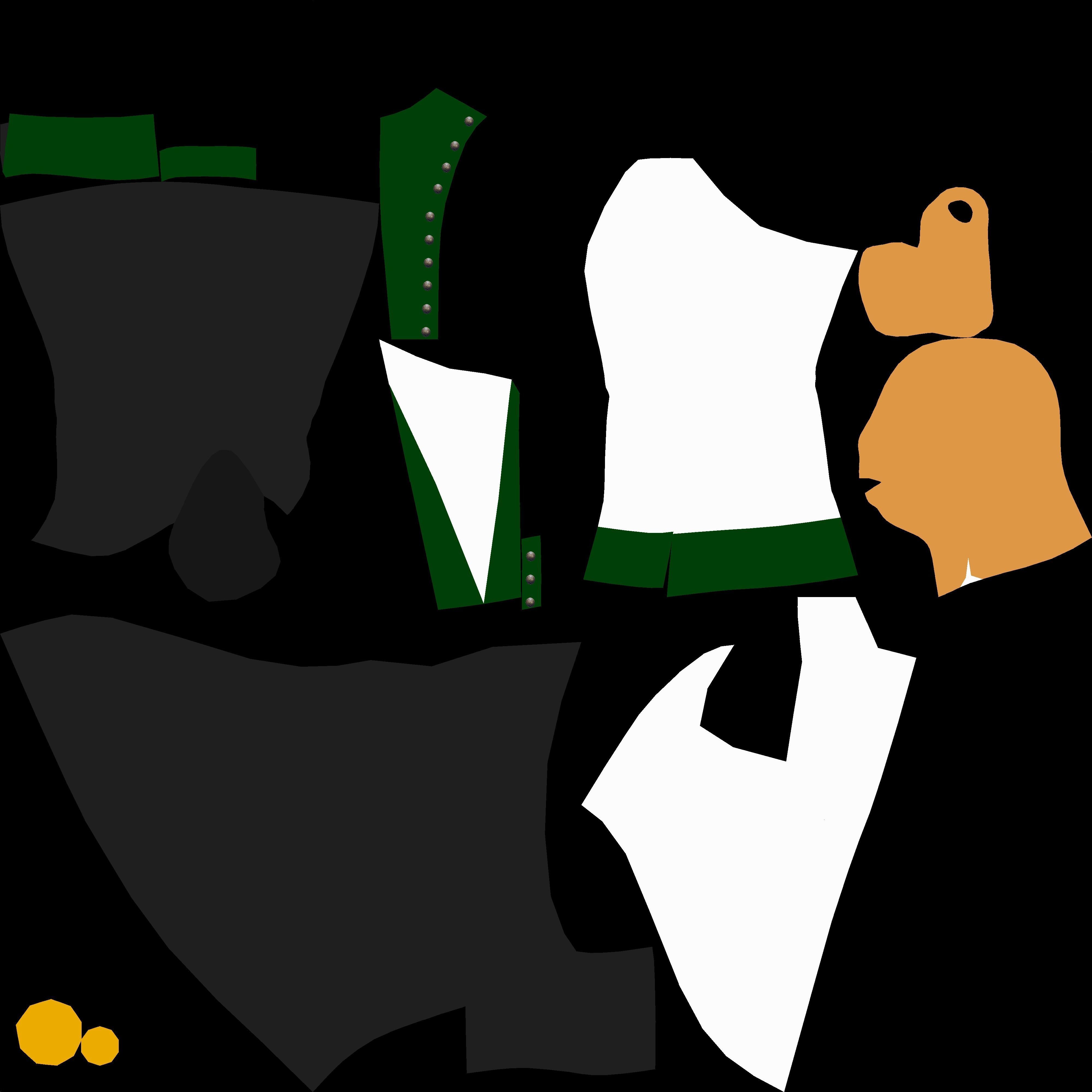 Westphalian soldier and officer  Napoleonic wars Free low-poly 3D model_22