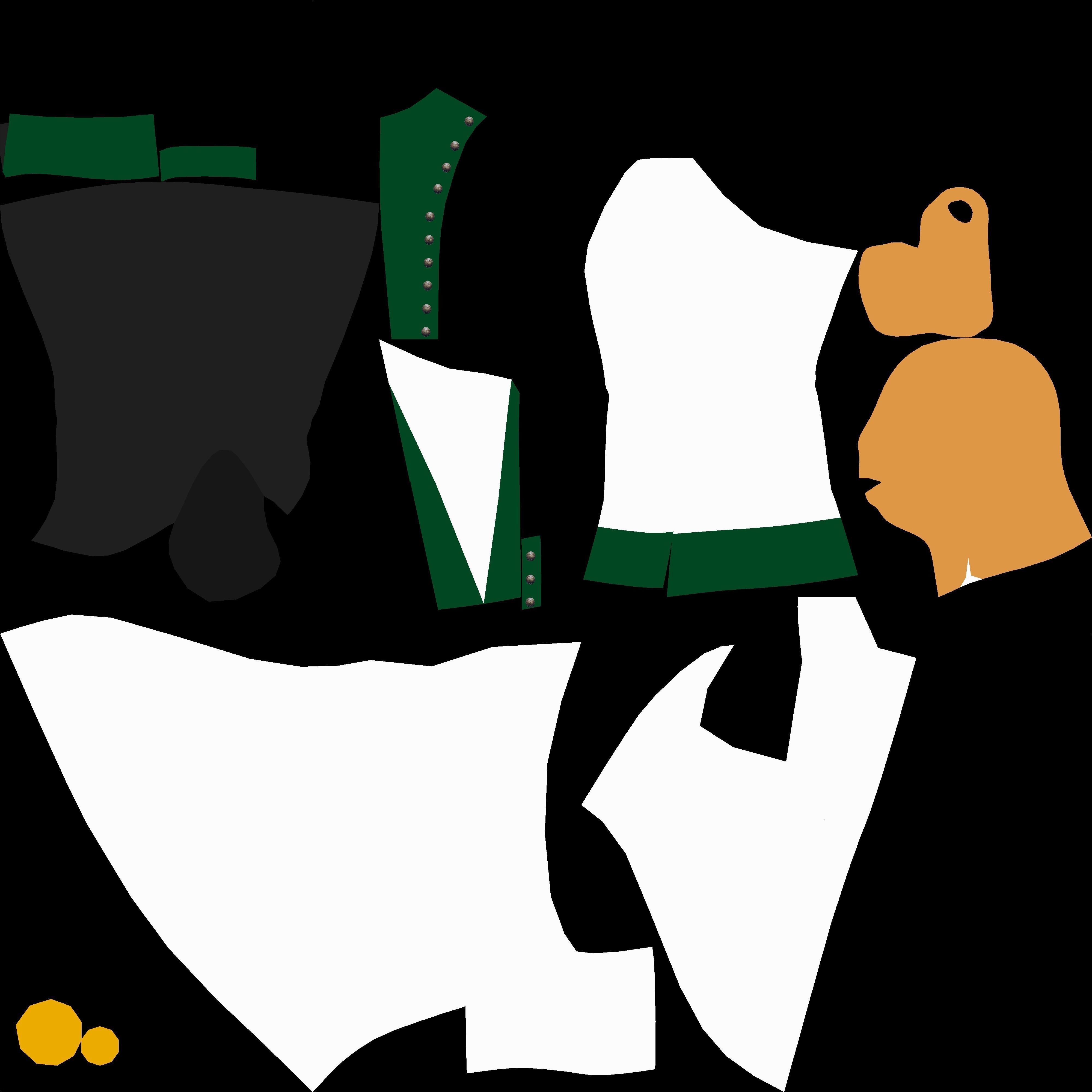 Westphalian soldier and officer  Napoleonic wars Free low-poly 3D model_19