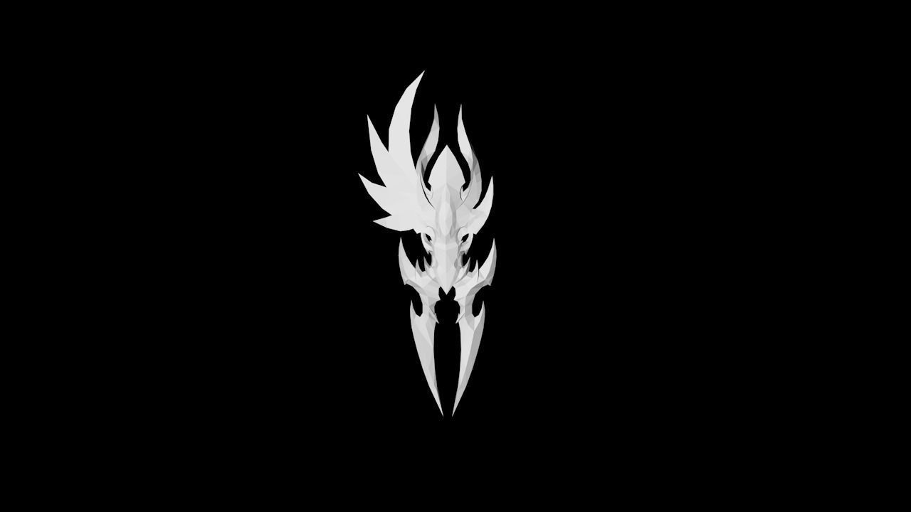 Elven Battle-Gloves Low-poly 3D model_4