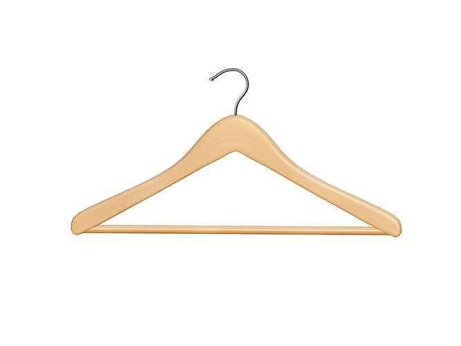 Wardrobe Hanger Low-poly 3D model