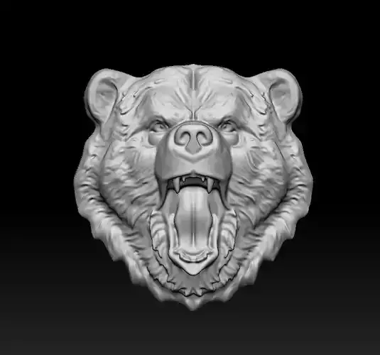 bear  Pendants 3D print model