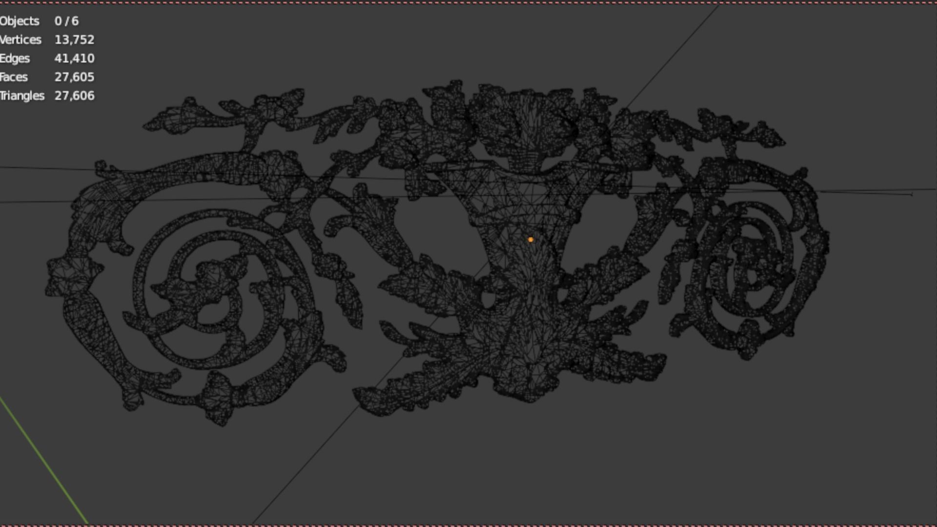 Classic decor ornament 55 3D print model_6