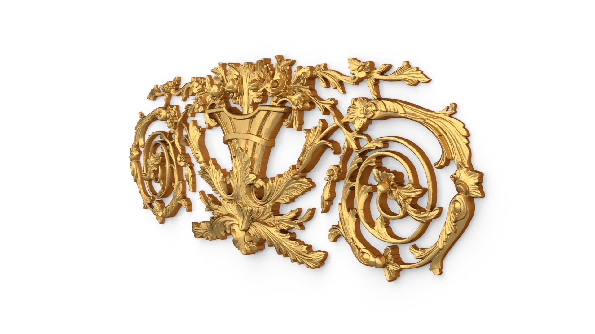 Classic decor ornament 55 3D print model_2