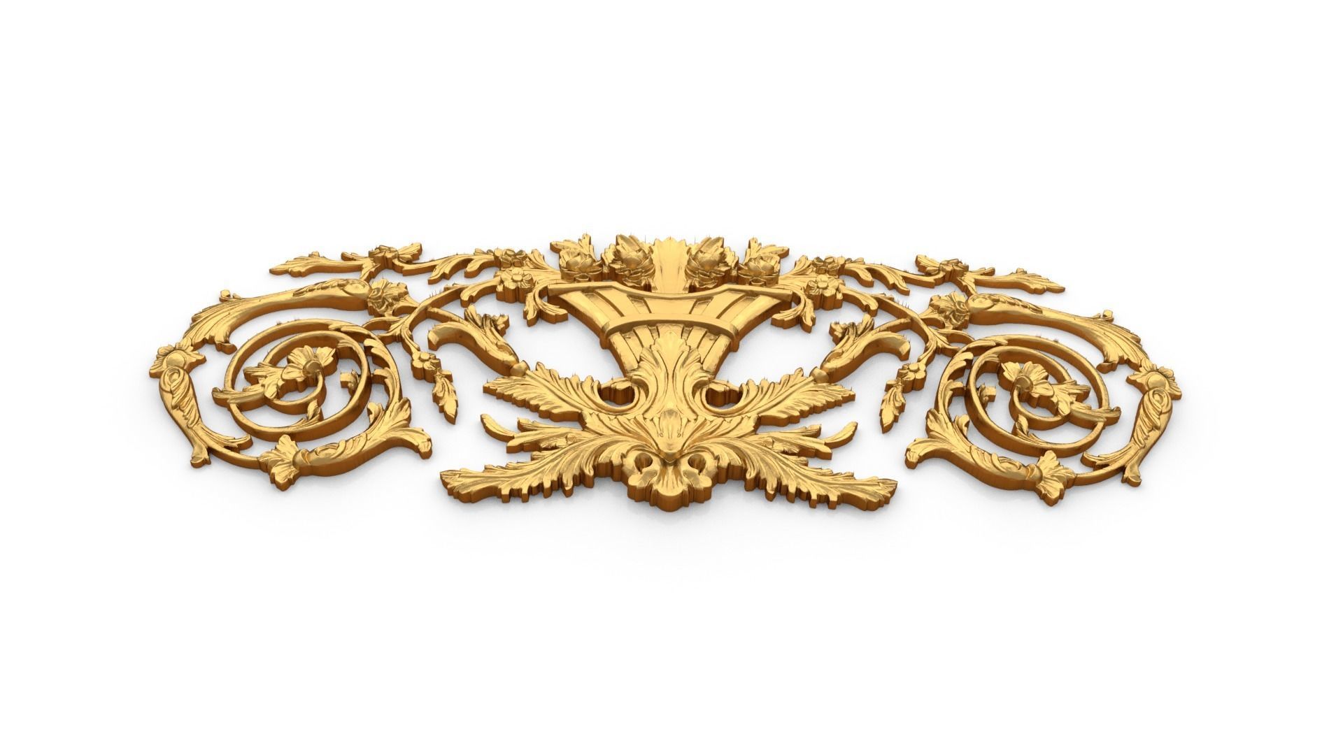 Classic decor ornament 55 3D print model_3