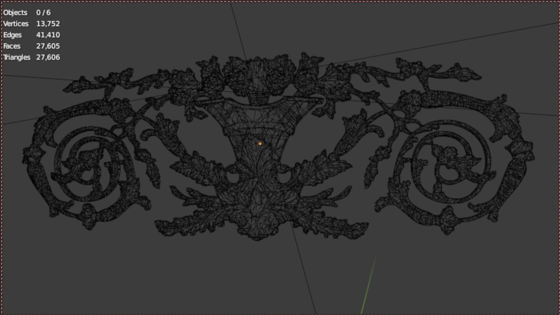 Classic decor ornament 55 3D print model_5