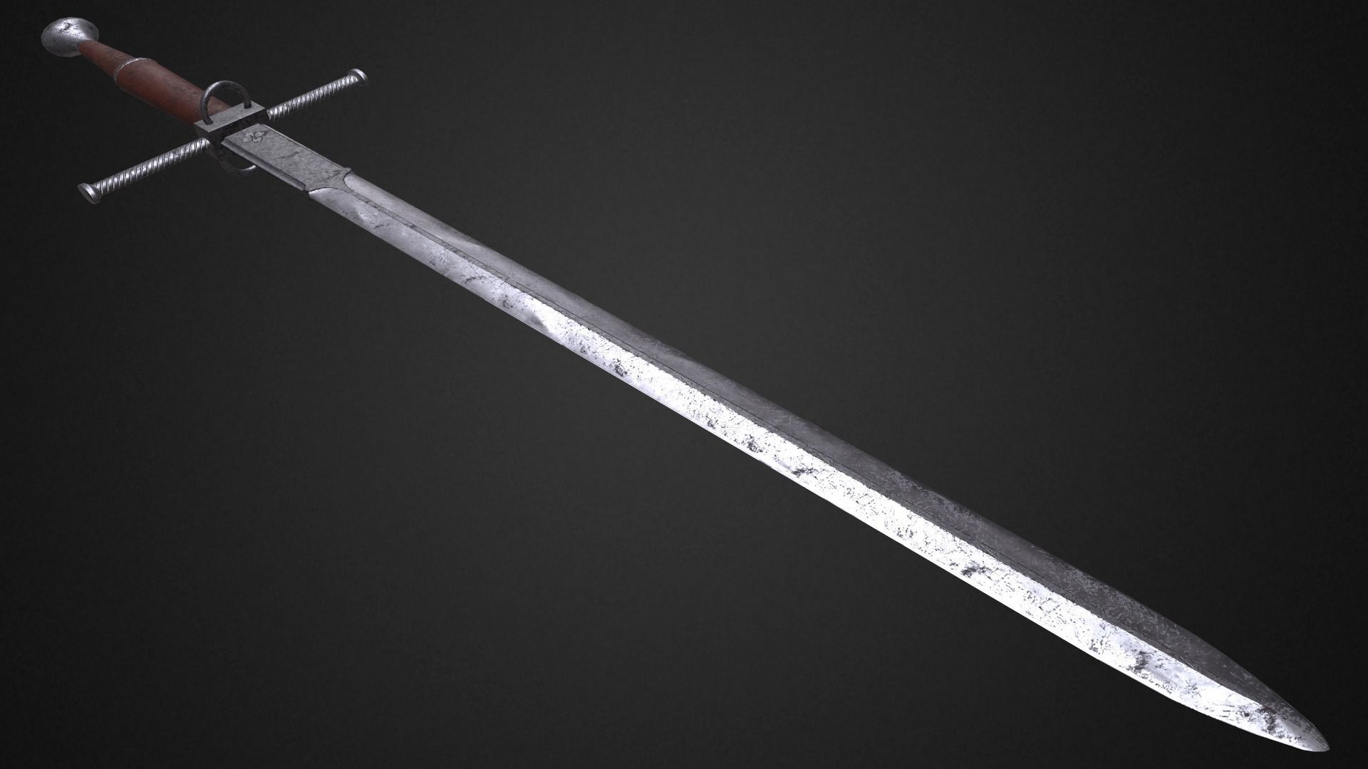 Medieval swords pack 3D Model Collection_30