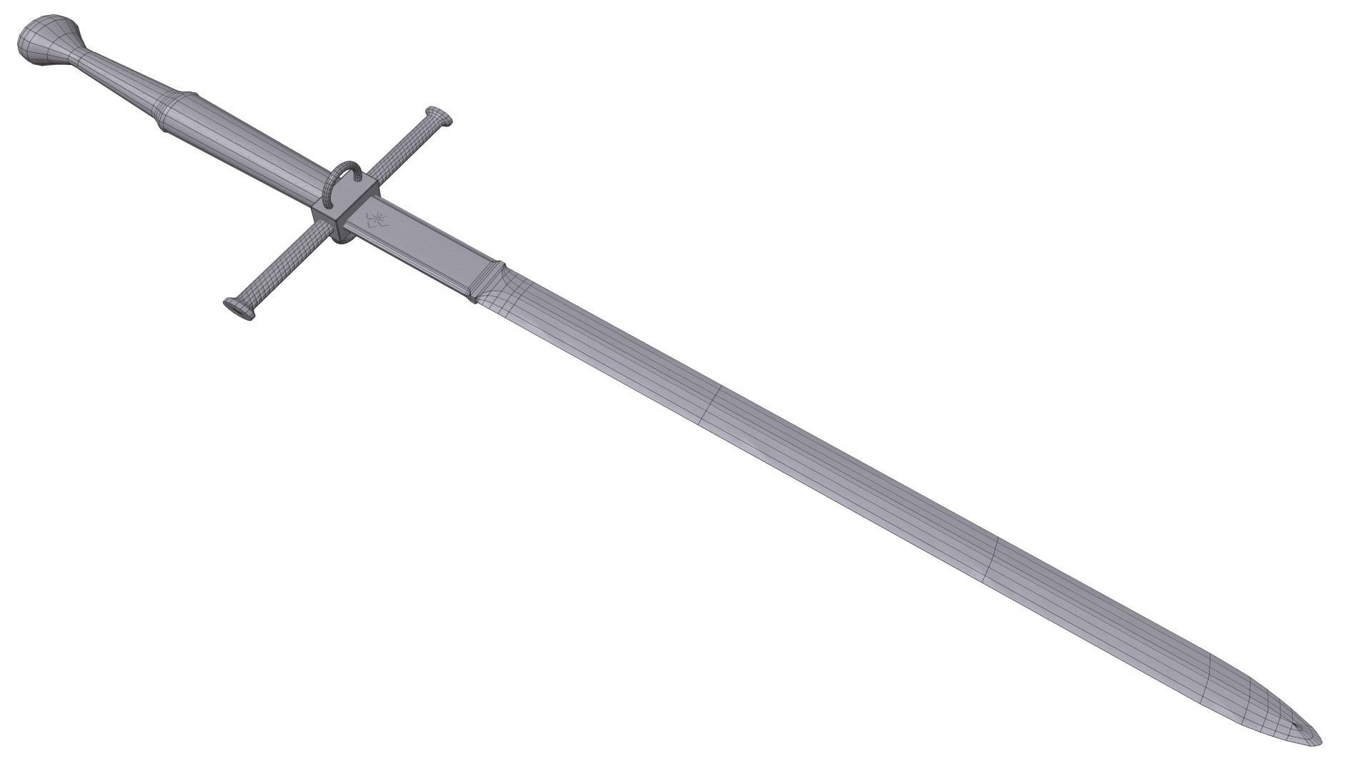 Medieval swords pack 3D Model Collection_36