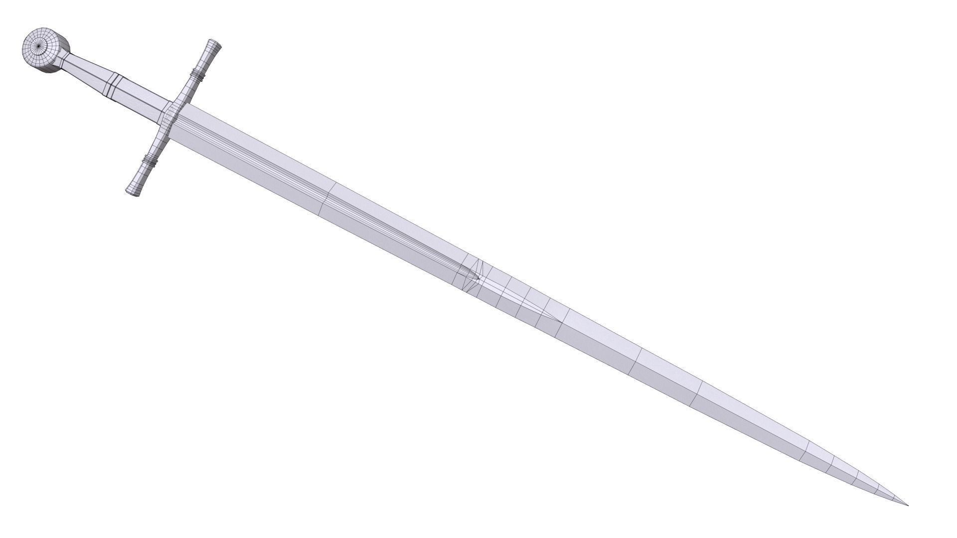 Medieval swords pack 3D Model Collection_34