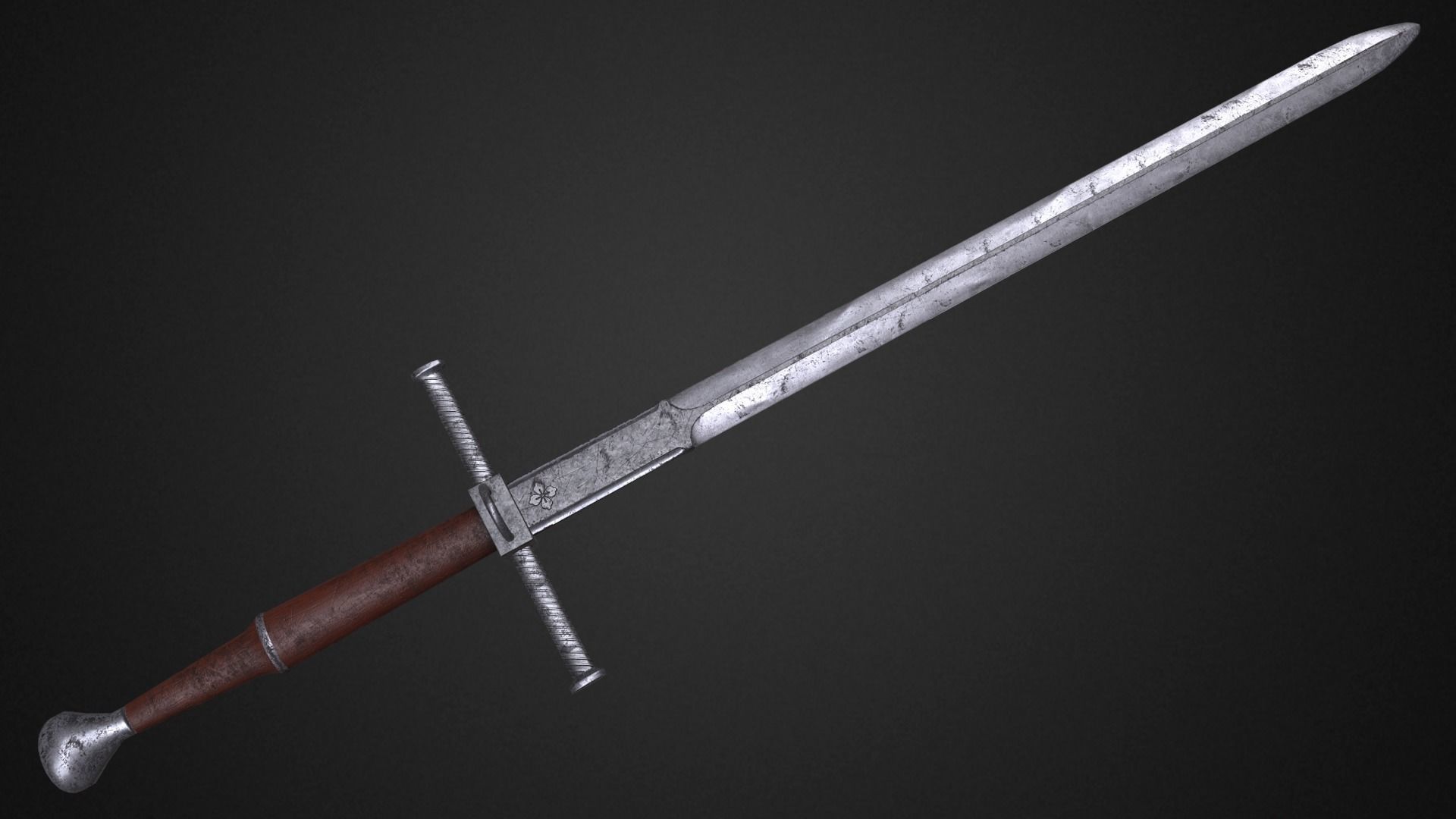 Medieval swords pack 3D Model Collection_28