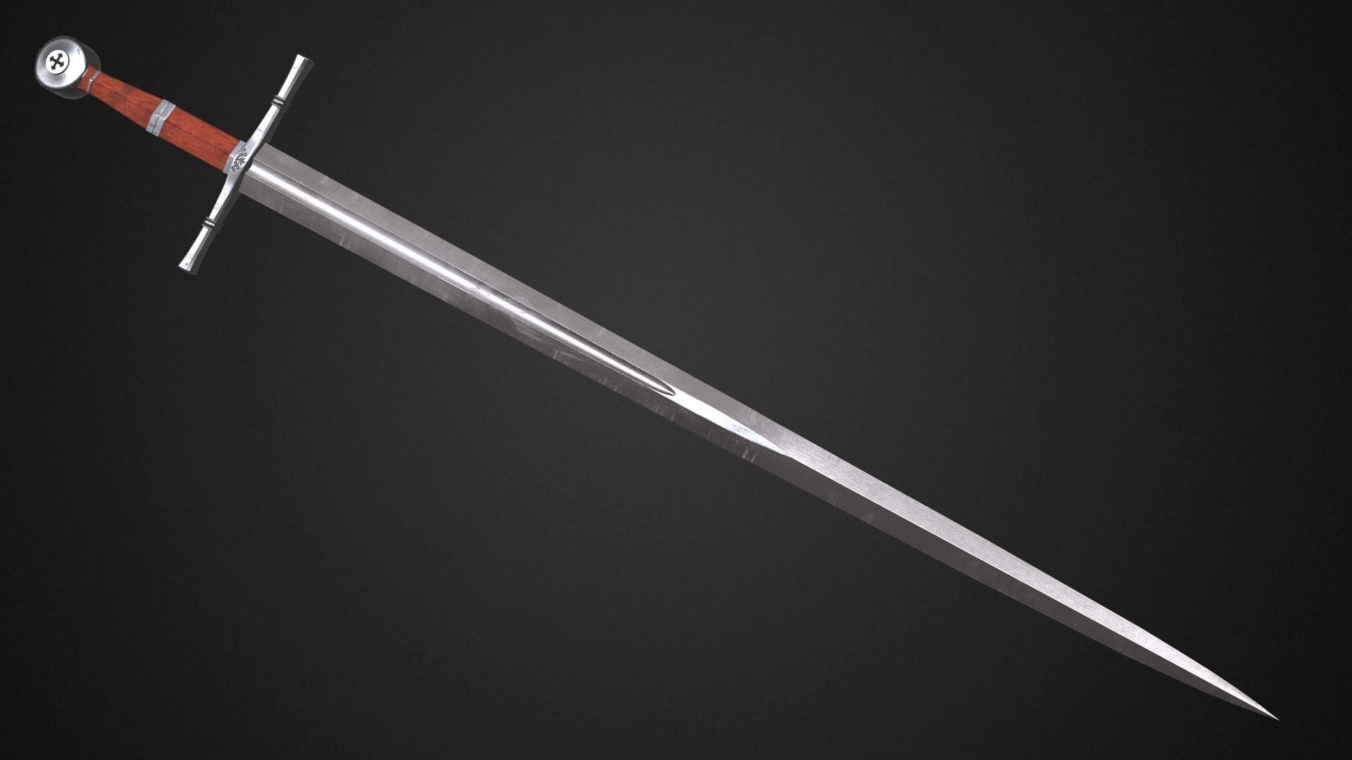 Medieval swords pack 3D Model Collection_19