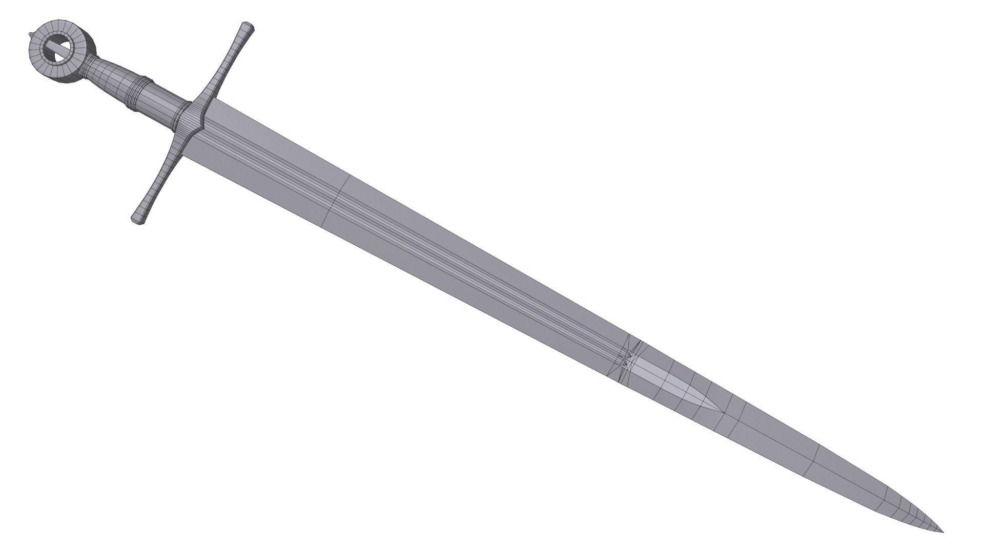 Medieval swords pack 3D Model Collection_32