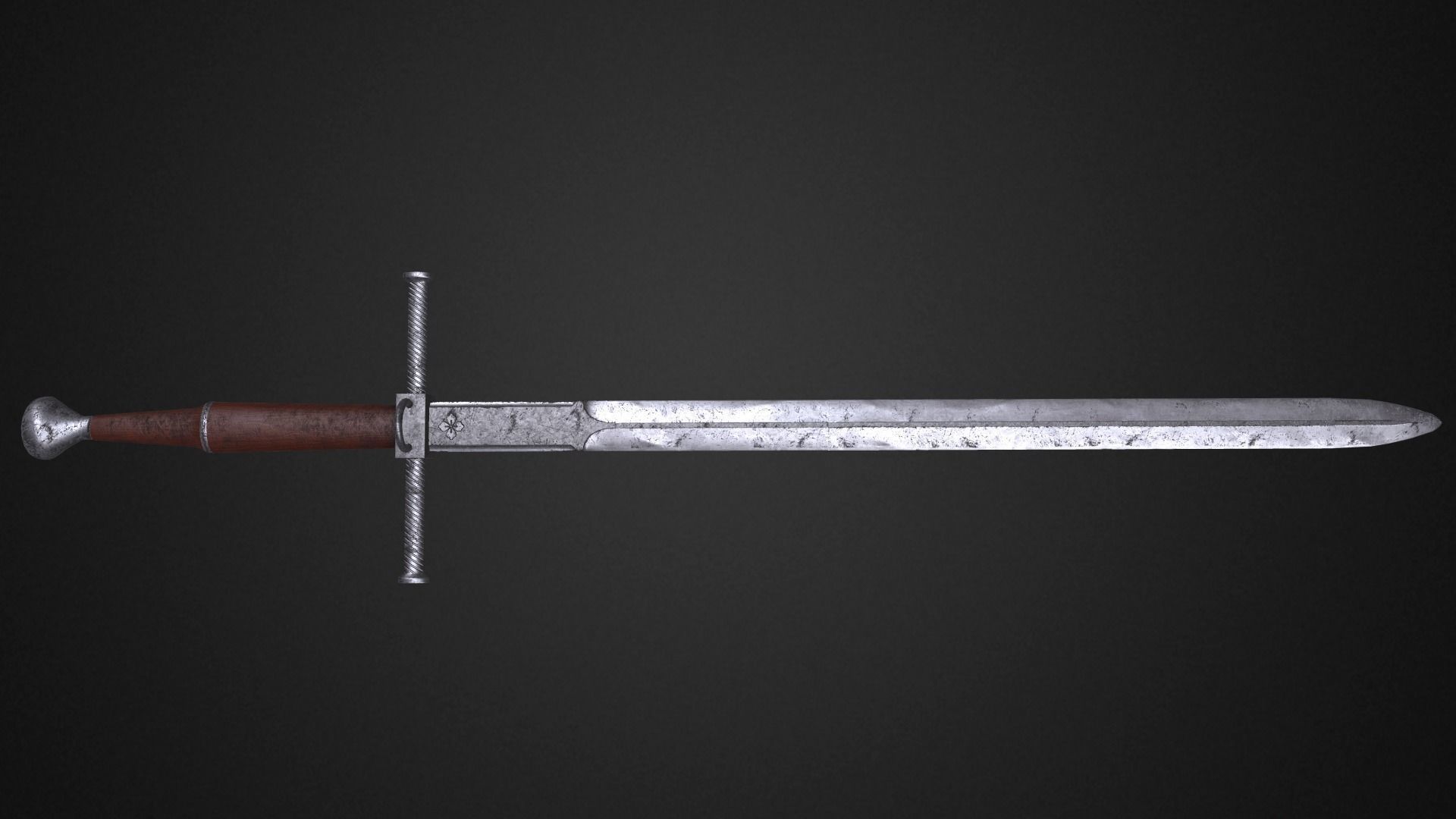 Medieval swords pack 3D Model Collection_27
