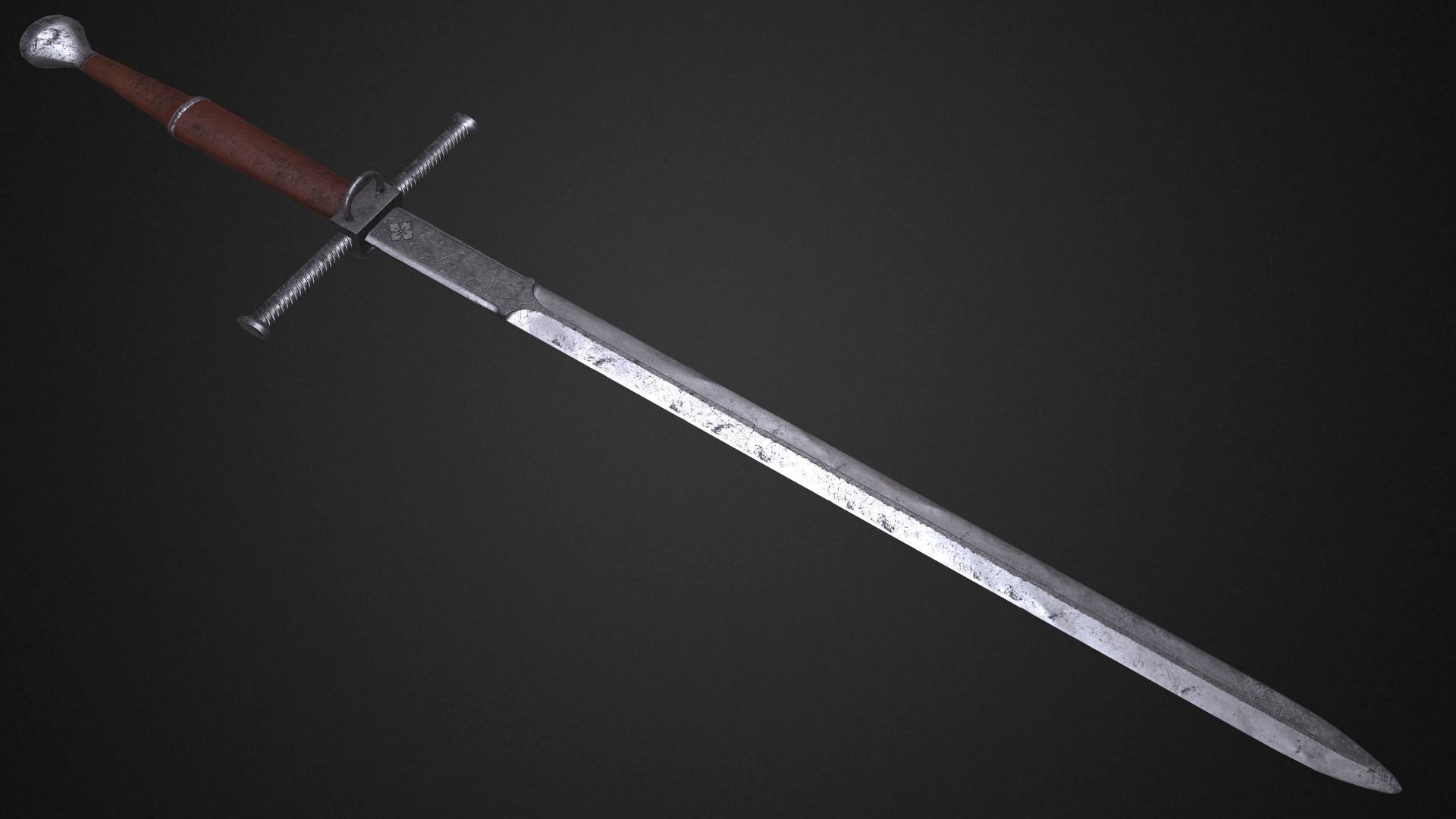 Medieval swords pack 3D Model Collection_29