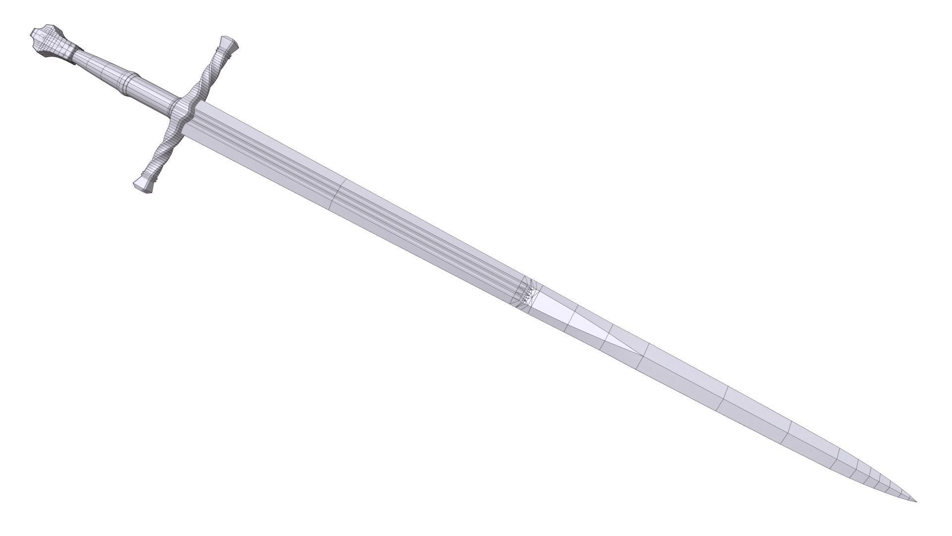 Medieval swords pack 3D Model Collection_33