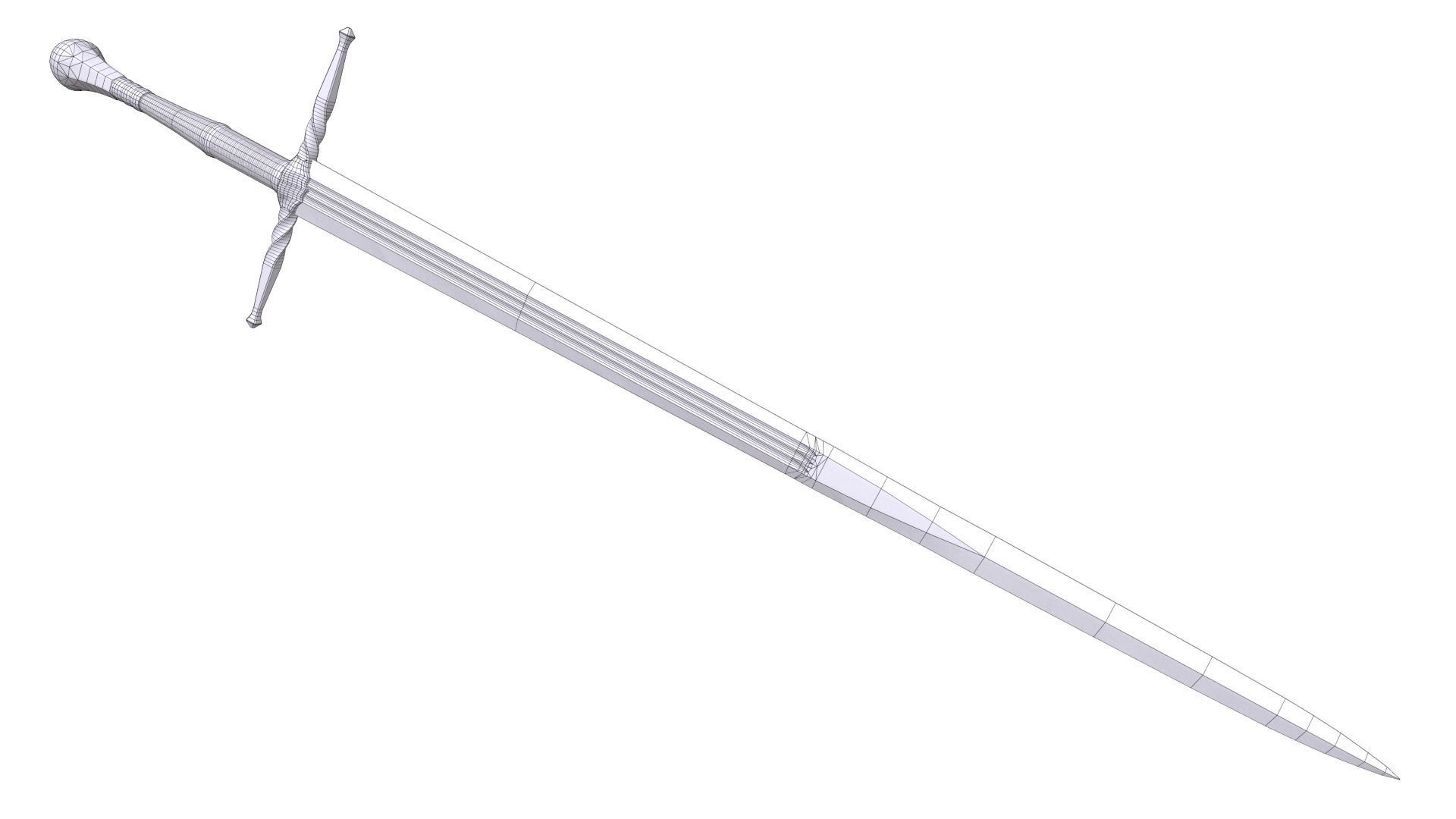 Medieval swords pack 3D Model Collection_35