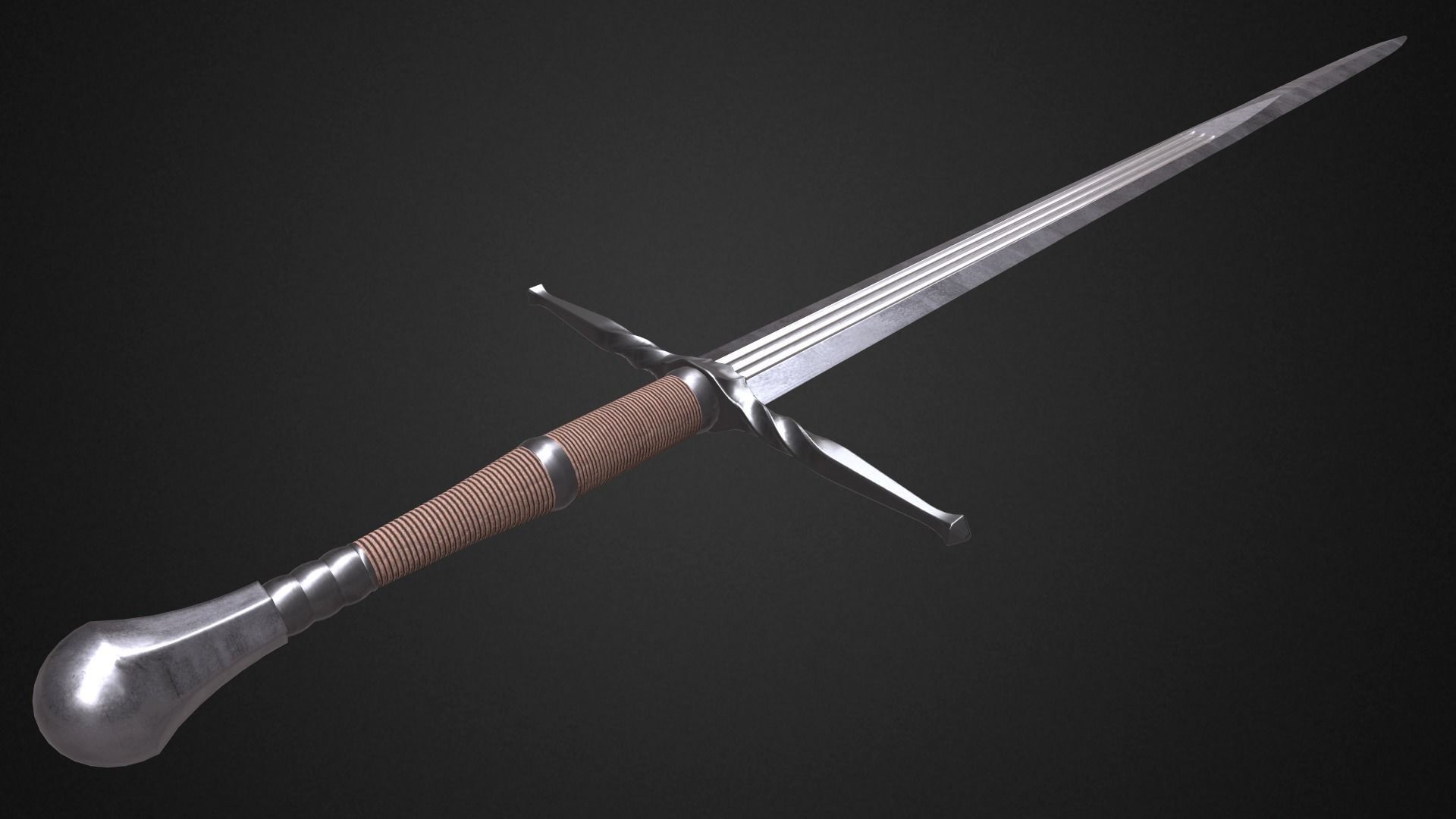 Medieval swords pack 3D Model Collection_26