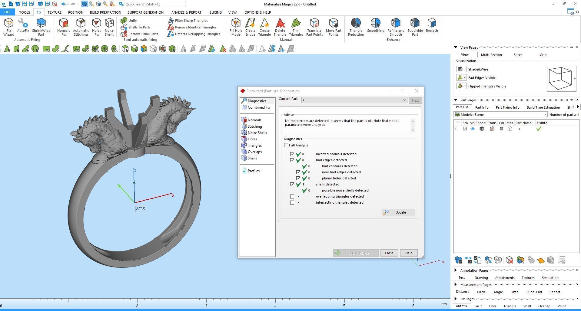 Horse ring 3D print model_16