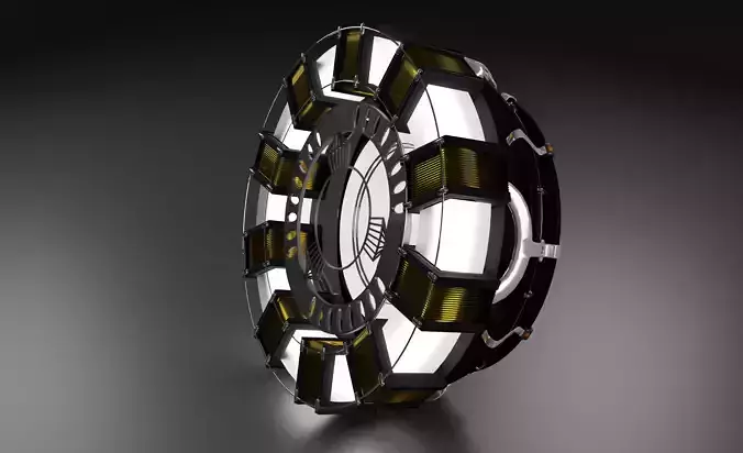 Arcreactor iron man wheel