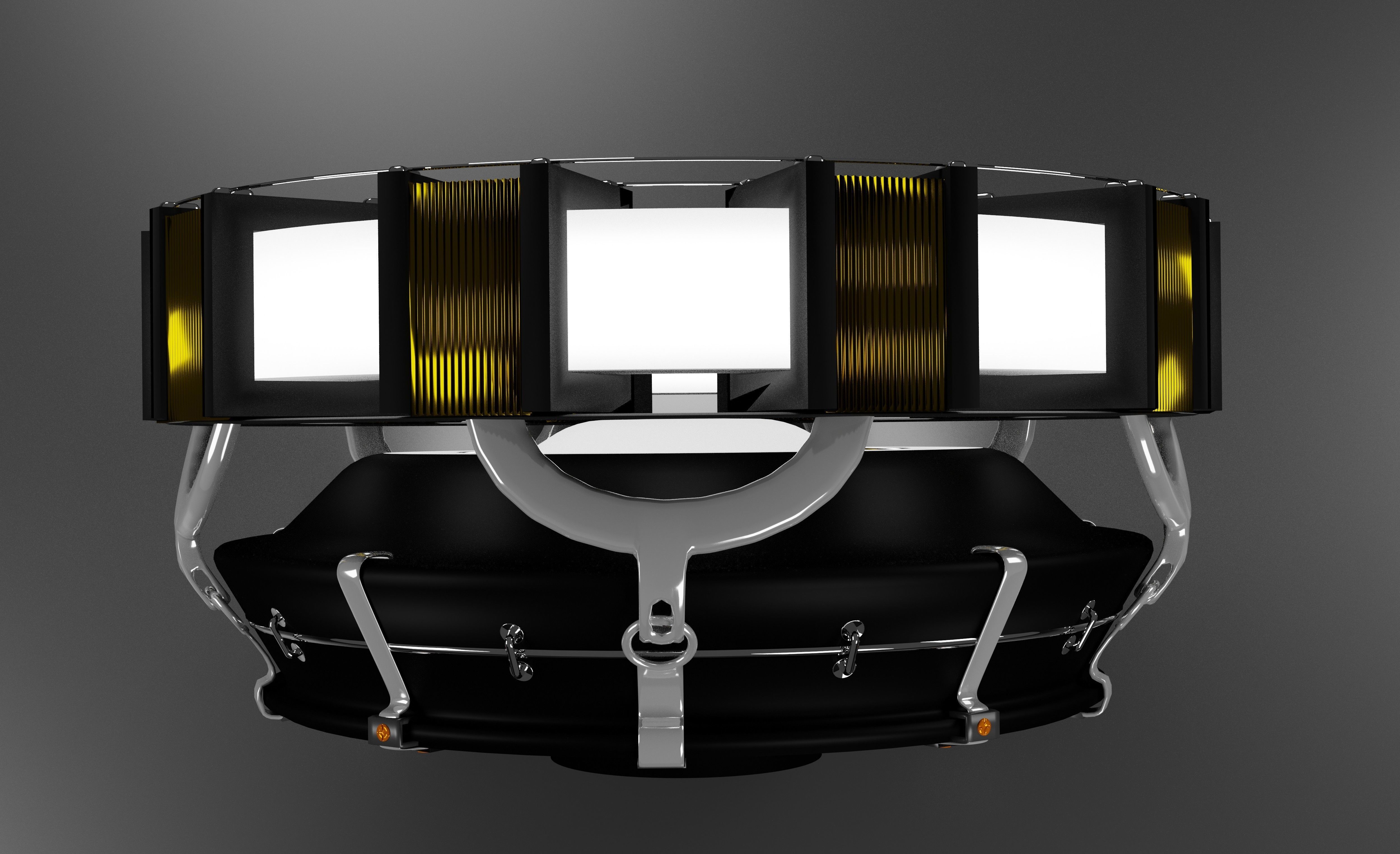 Arcreactor iron man wheel 3D model_4