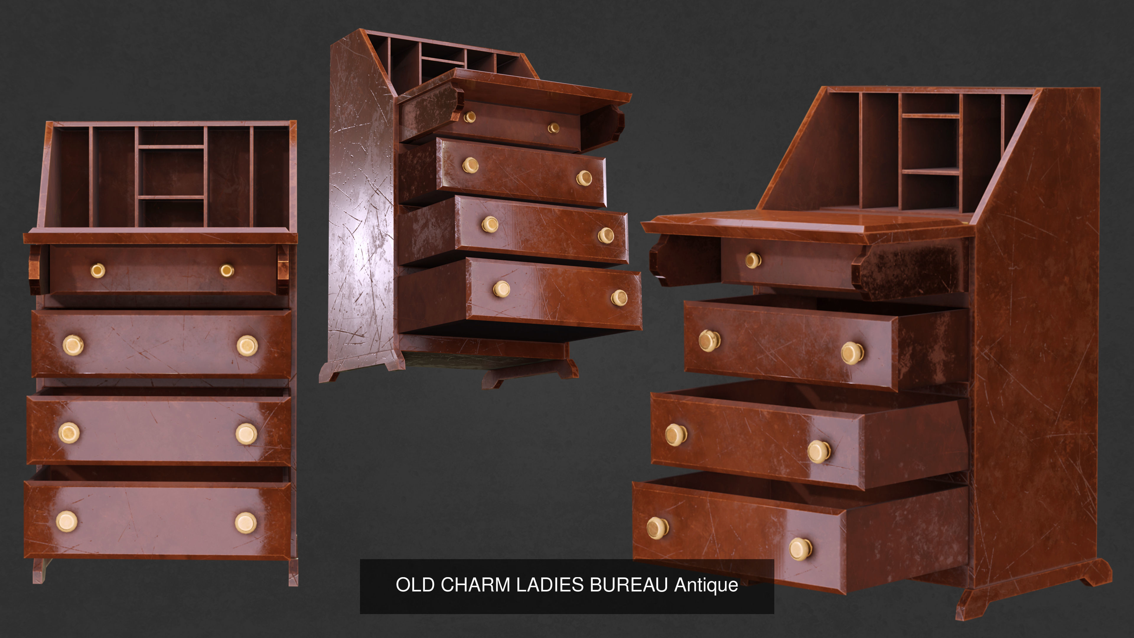 Vintage Antique Furniture victorian modular collection _21