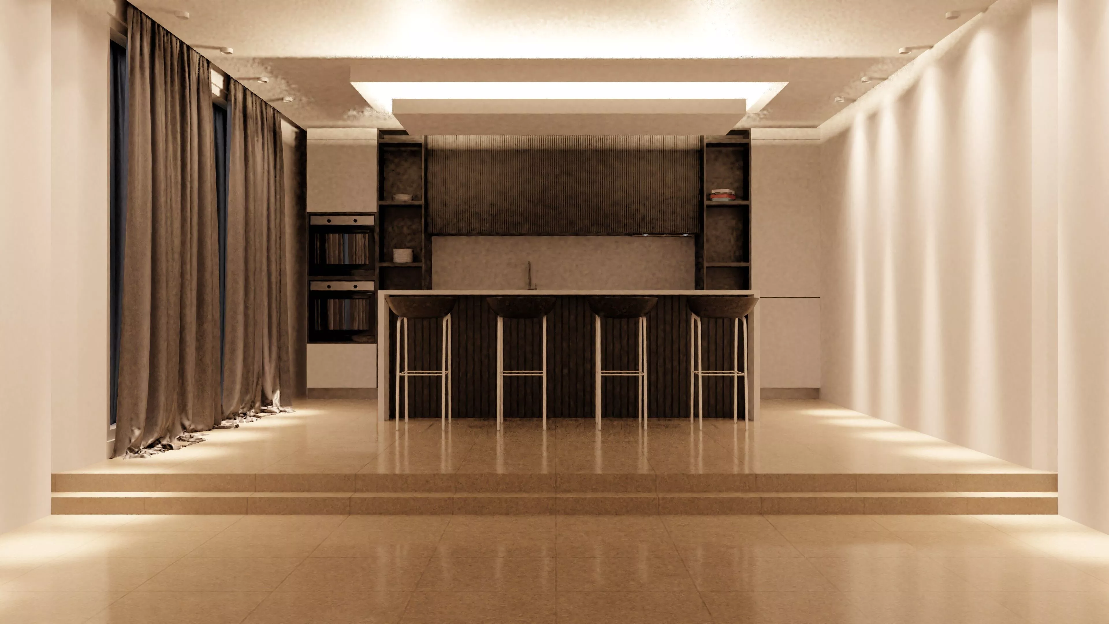 modern kitchen Free 3D model