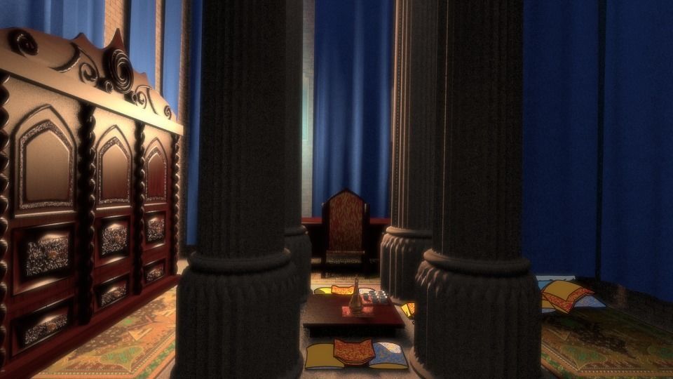 Persian Pillar 3D model_20