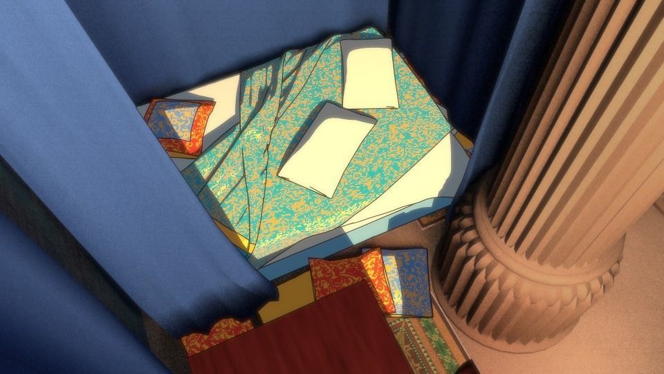 Persian Pillar 3D model_19