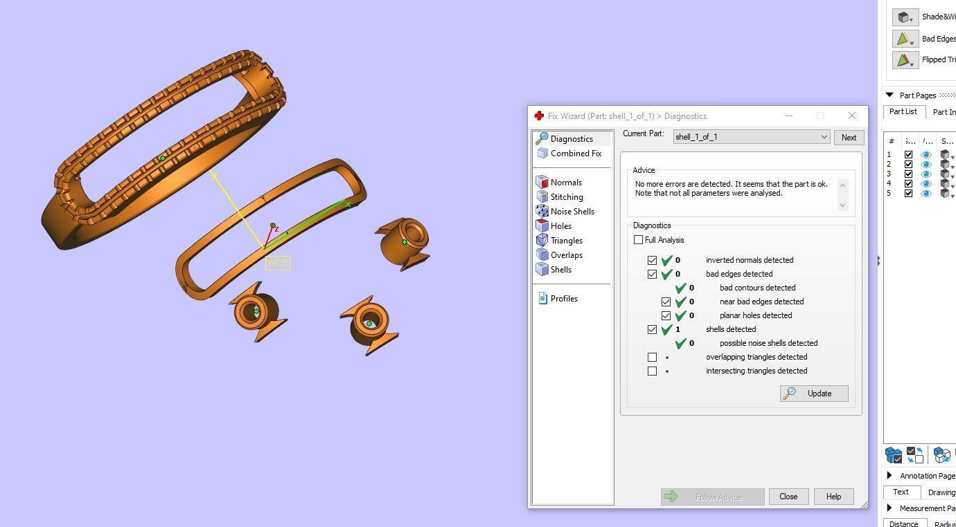 Messika Move Ring 3D print model_4