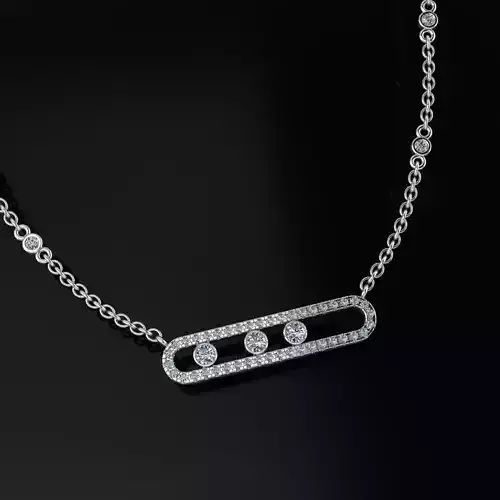 Messika Move Pendant 3D print model