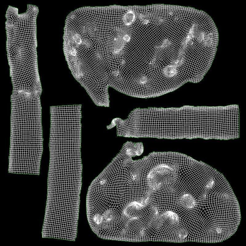Health Bread 3D model_10