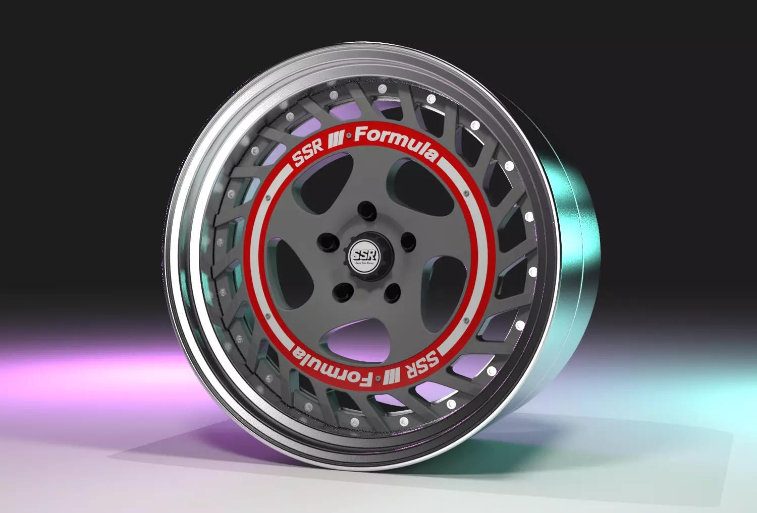 SSR Aero Spoke 3D model_0