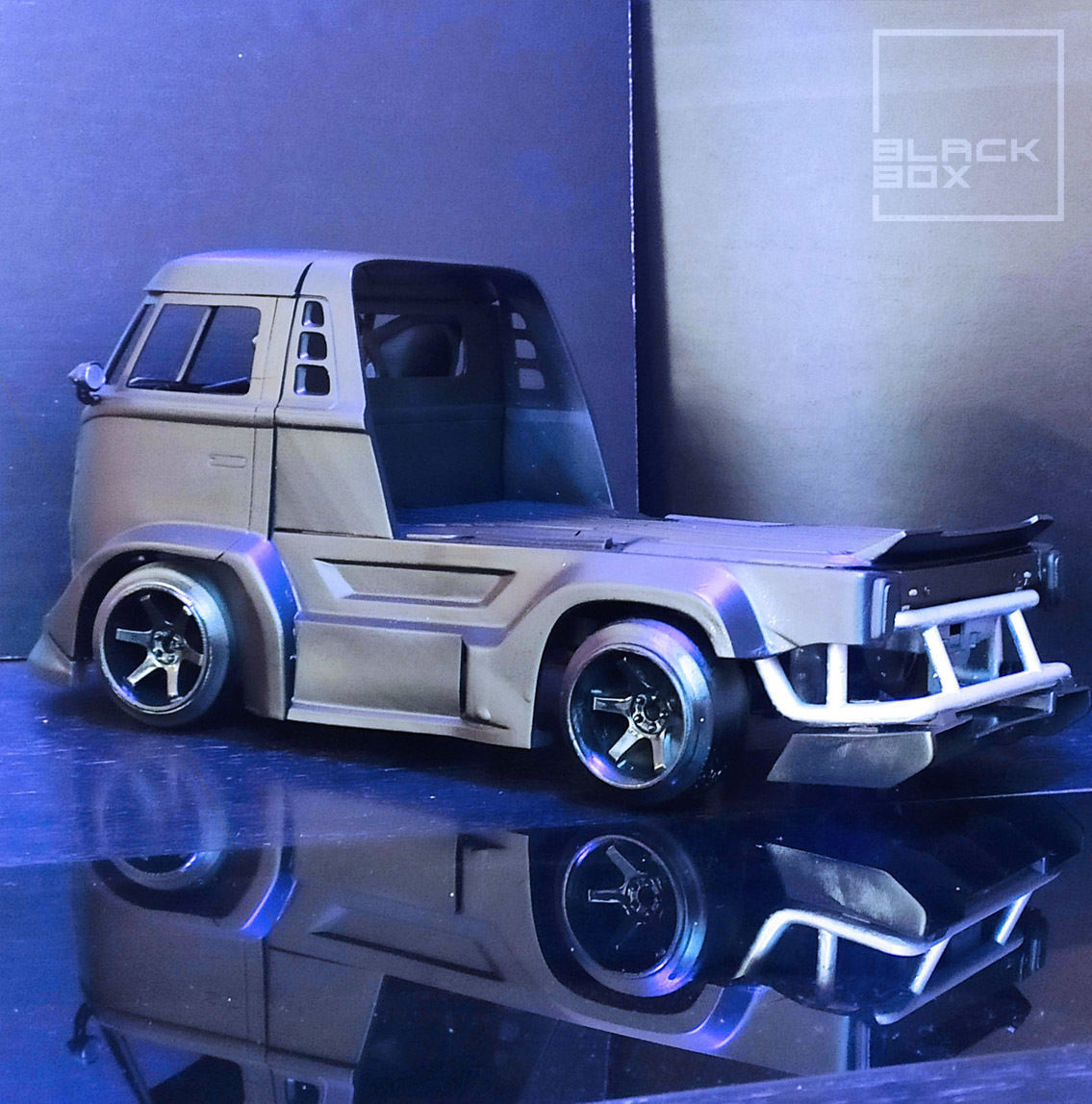 WPL D12 RC FULLBODY by BLACKBOX 3D print model_11