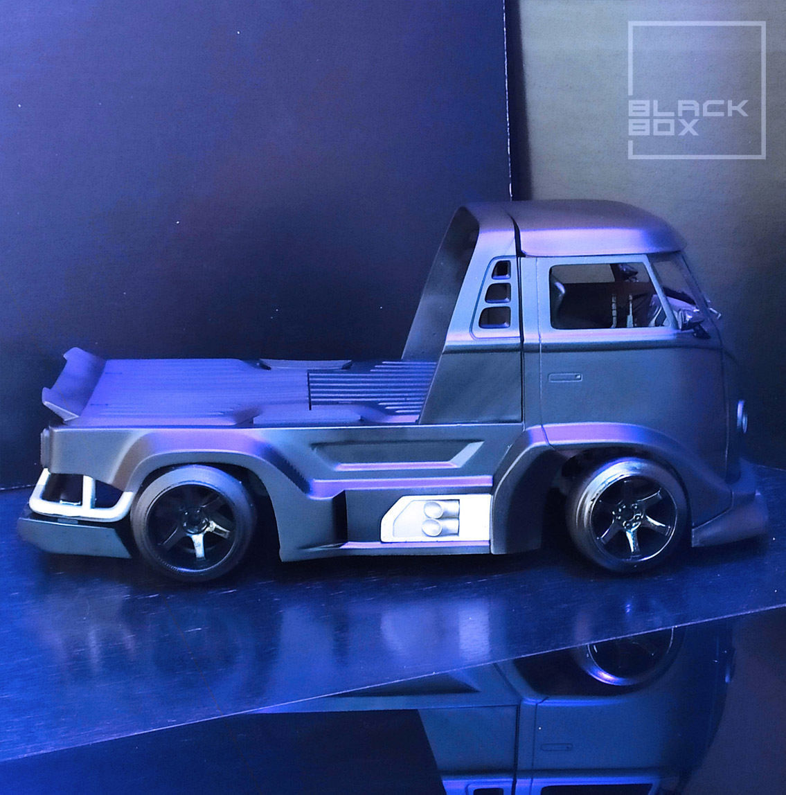 WPL D12 RC FULLBODY by BLACKBOX 3D print model_9