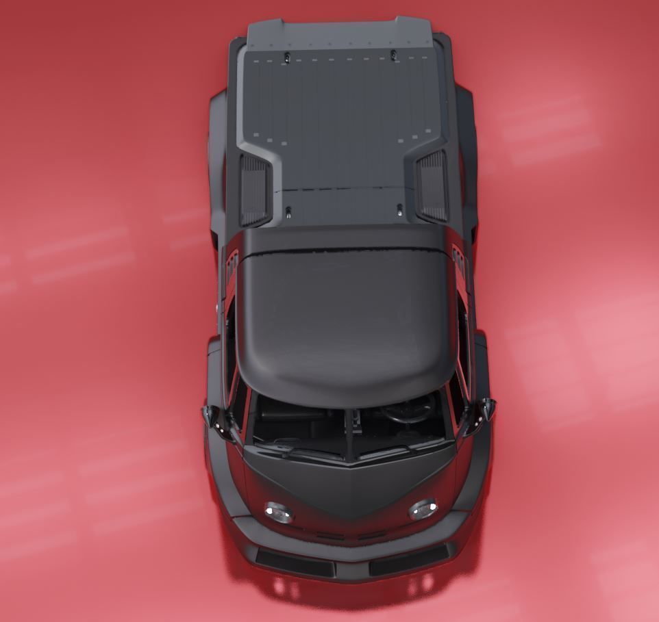 WPL D12 RC FULLBODY by BLACKBOX 3D print model_22