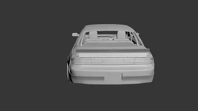 Nissan Silvia S14 Rocket Bunny  3D print model 4