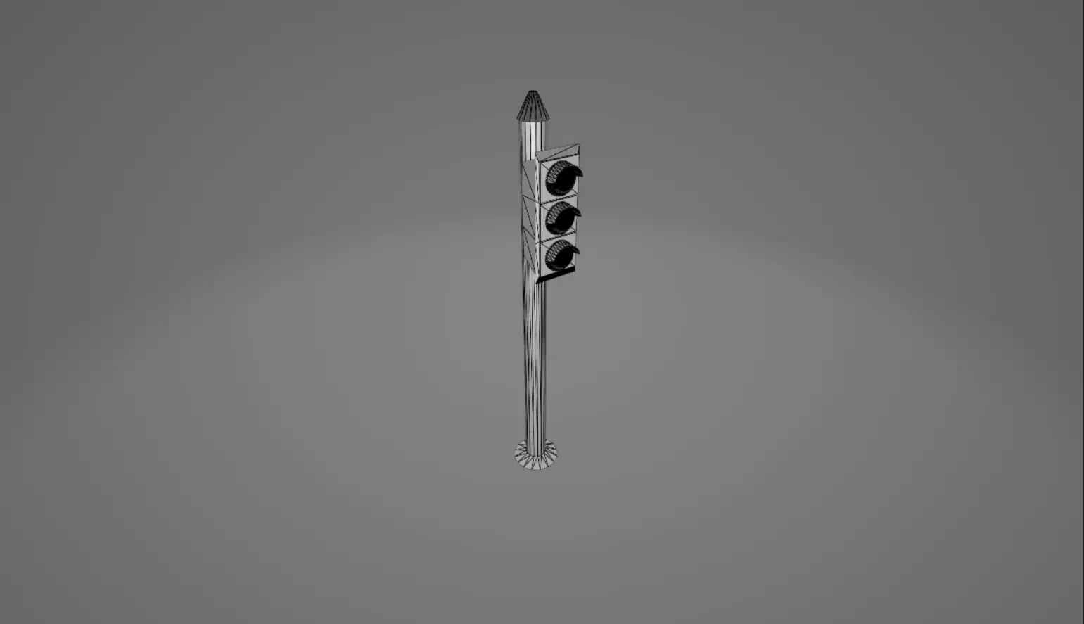 Traffic Light 3D model_0