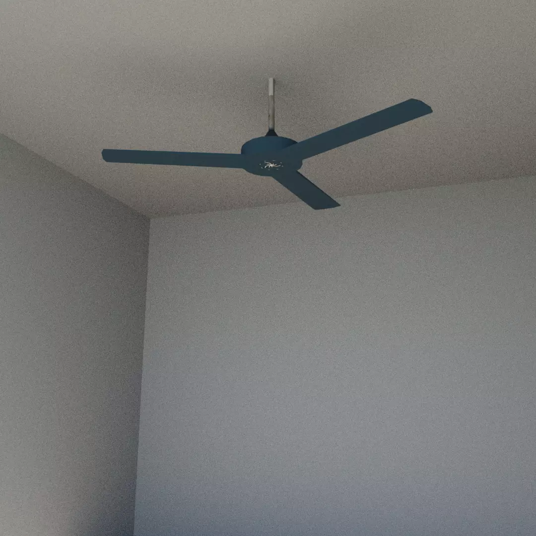 Soviet Fan Free low-poly 3D model