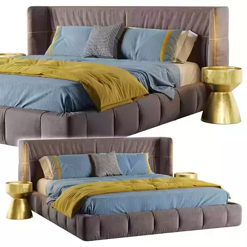 Bed No 06 3D model