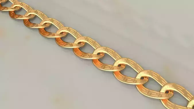 Miami Cuban Chain Link Necklace or Bracelet New Versace